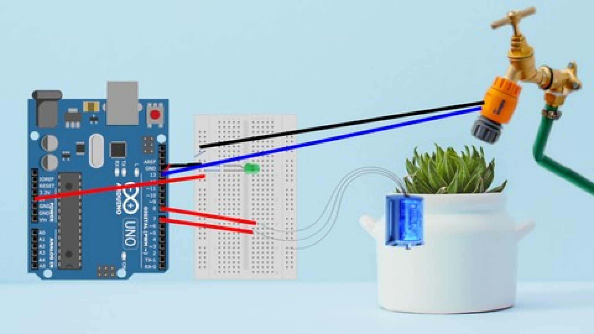 [100 OFF] Automatic Irrigation System with Arduino with Certificate of