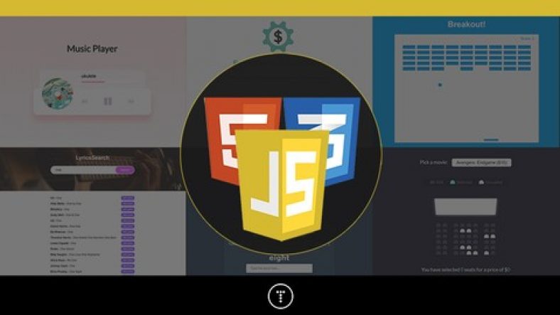  100 OFF 20 Web Projects With Vanilla JavaScript Tutorial Bar