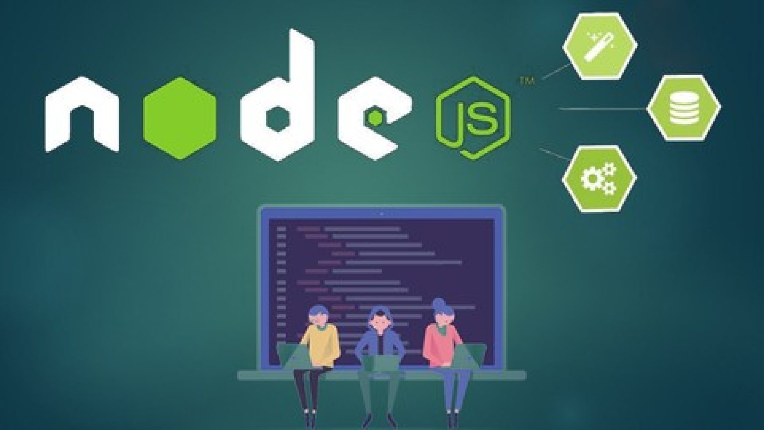 Node programming. Node js Wallpaper.