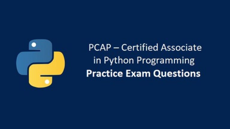 [100% OFF] PCAP | Python Programming | Practice Exams - Tutorial Bar