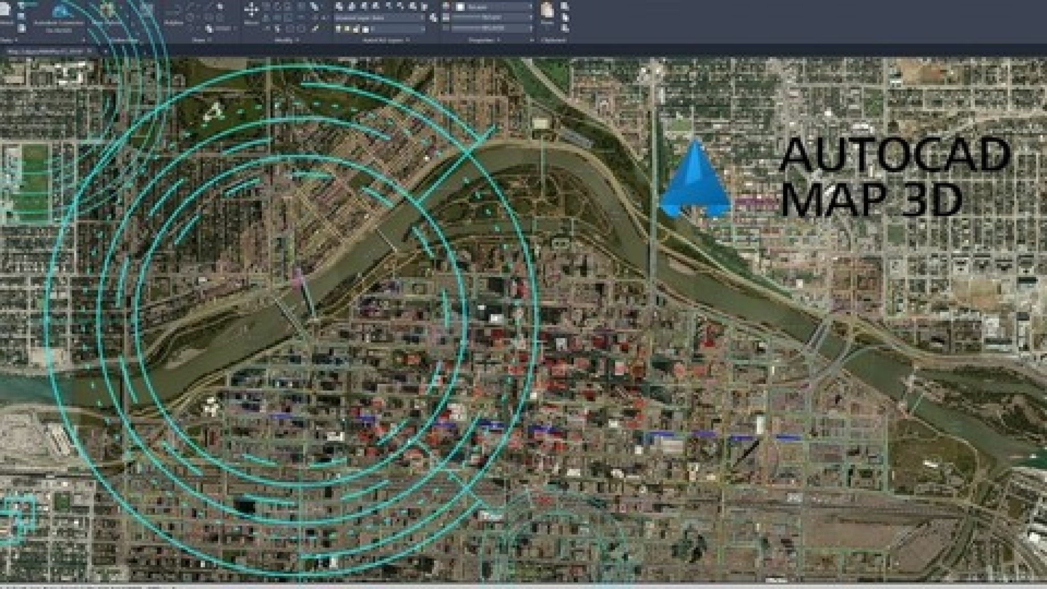 Autocad карта города