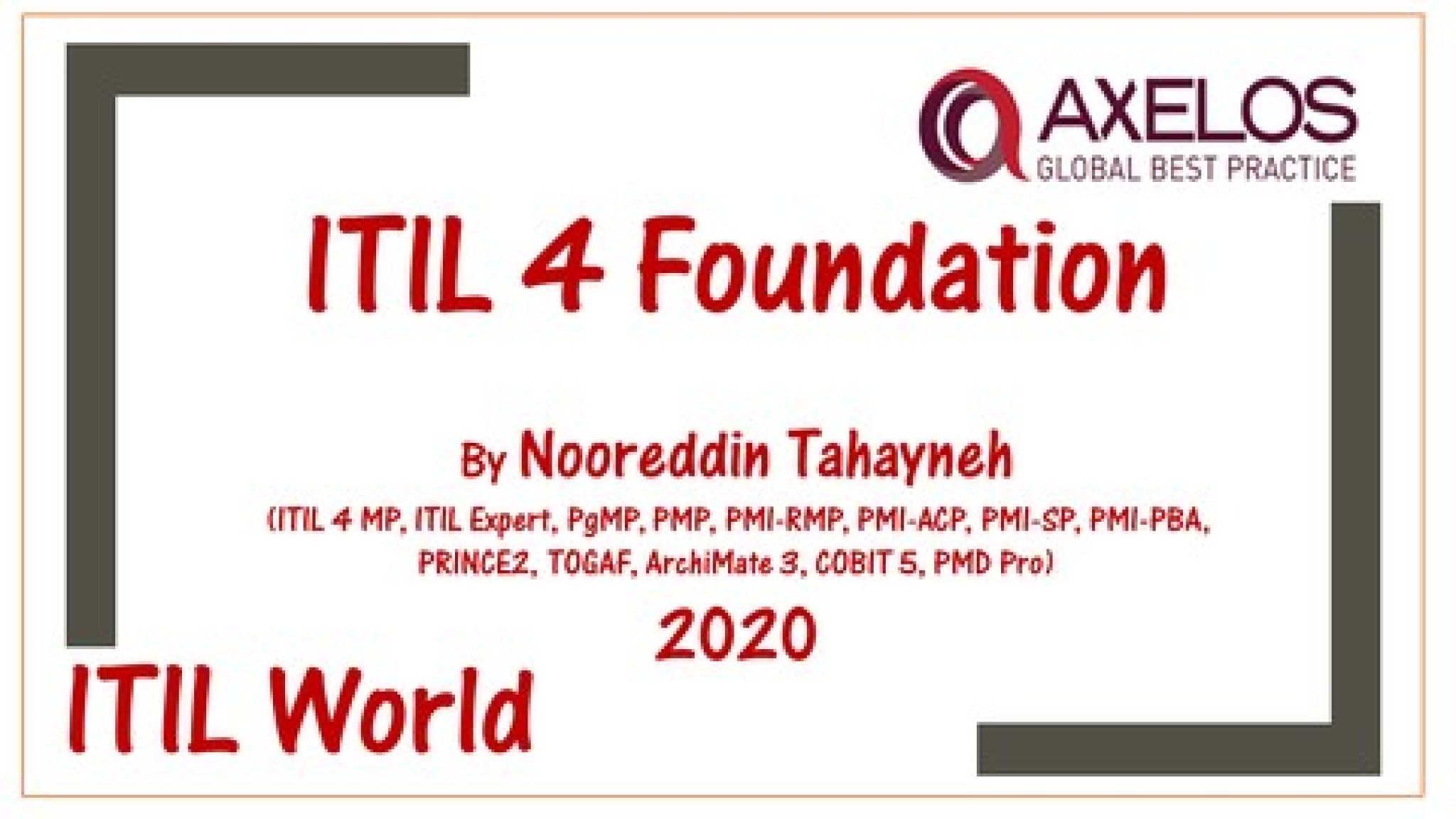 ITIL-4-Foundation New Test Bootcamp