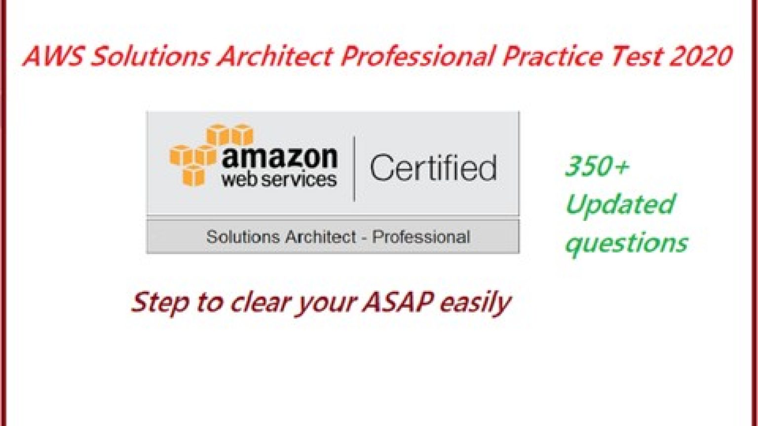 Practice AWS-Solutions-Architect-Professional Exam Online