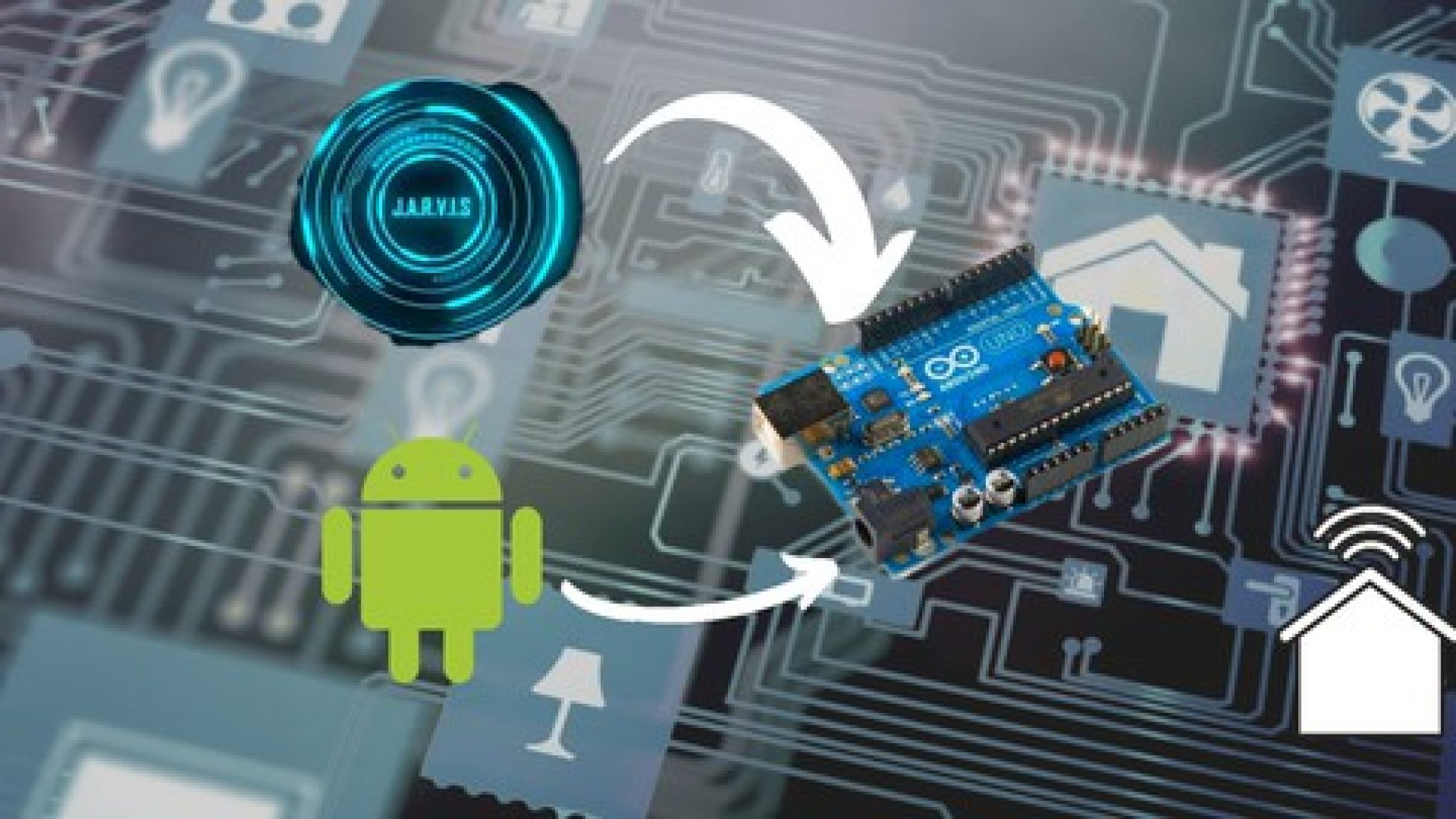 [100% OFF] Home Automation using Arduino, Smart Phone App and JARVIS AI 