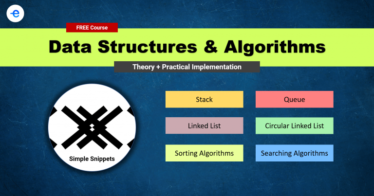 [100% OFF] Data Structures And Algorithms With Certificate Of ...